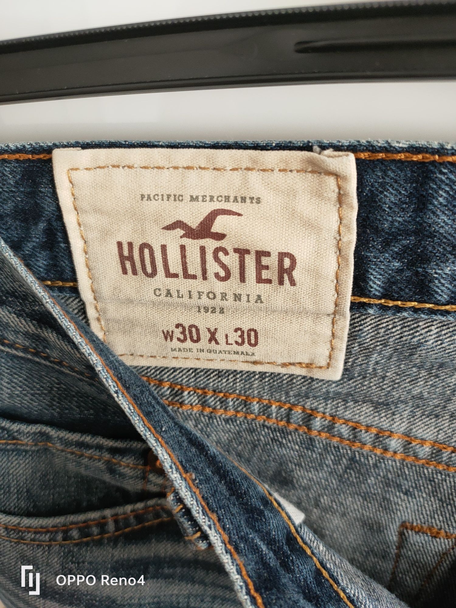 Męskie jeansy Hollister Skinny W30 L30