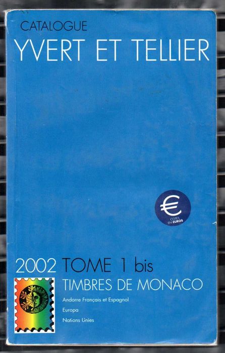 Znaczki Monako - katalog  2002 rok
