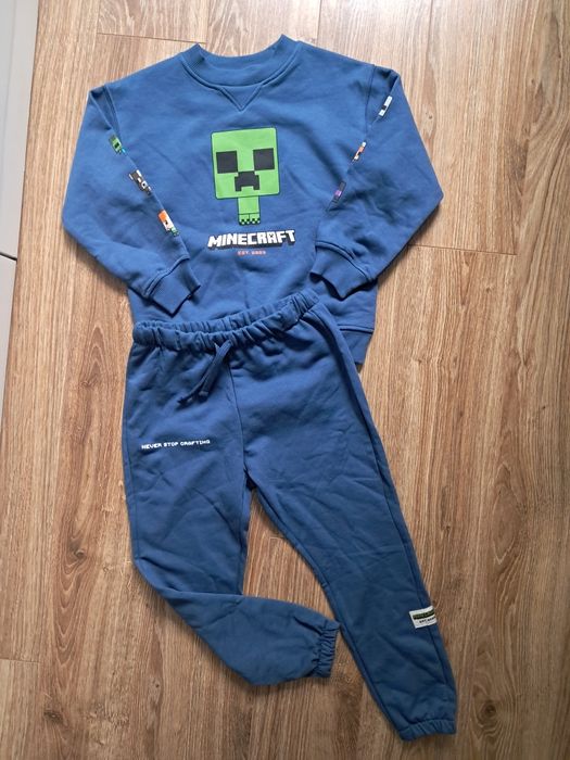 H&M Minecraft dres chłopięcy 110