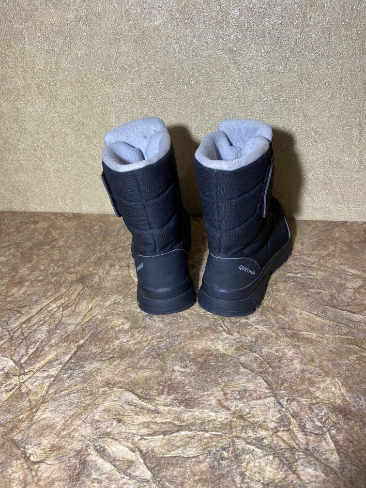 Детские Зимние Сапоги QUECHUA X Warm (Размер 35) Утепленные Водонепрон