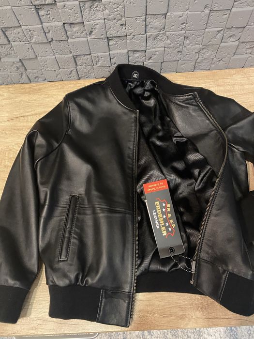 Шкіряна куртка. Нова. Виробництво Туреччина xs-s