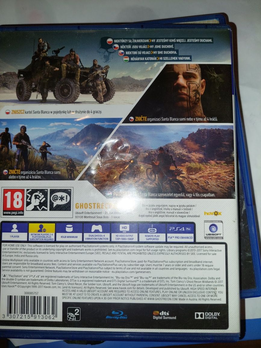 Ghost Recon  Tom  Clancys  PS 4