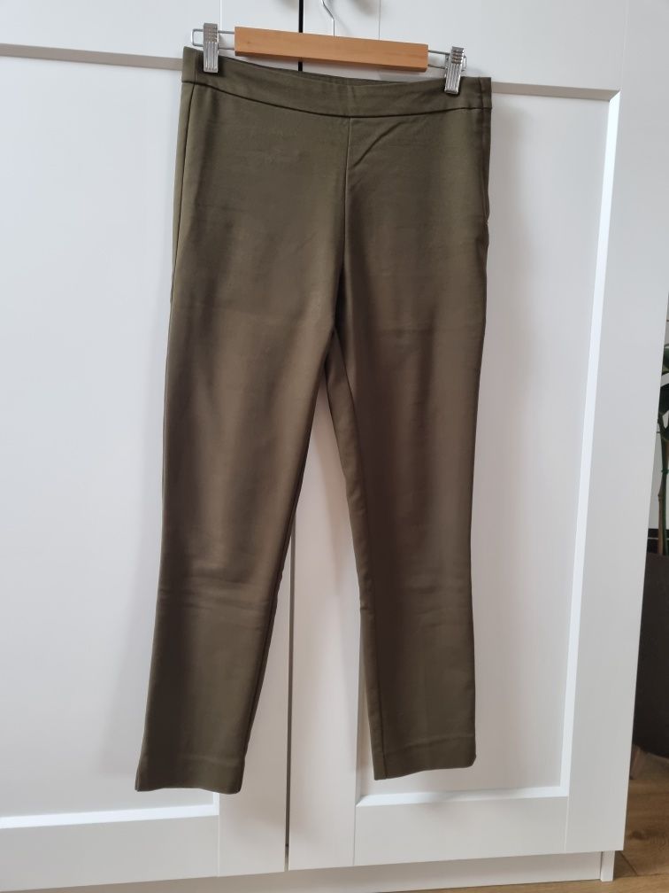 Spodnie damskie Stradivarius roz. S khaki