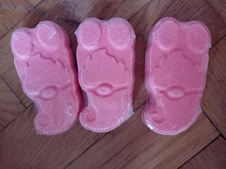 3x świąteczna sól do kąpieli skrzat