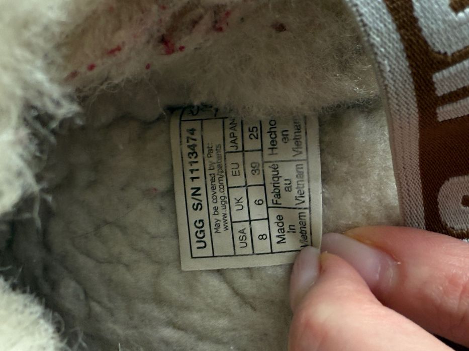Ugg kapcie z gumką