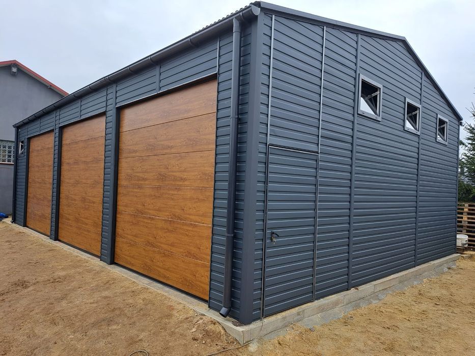 hala blaszana 8x12 garaż hala magazyn wiata