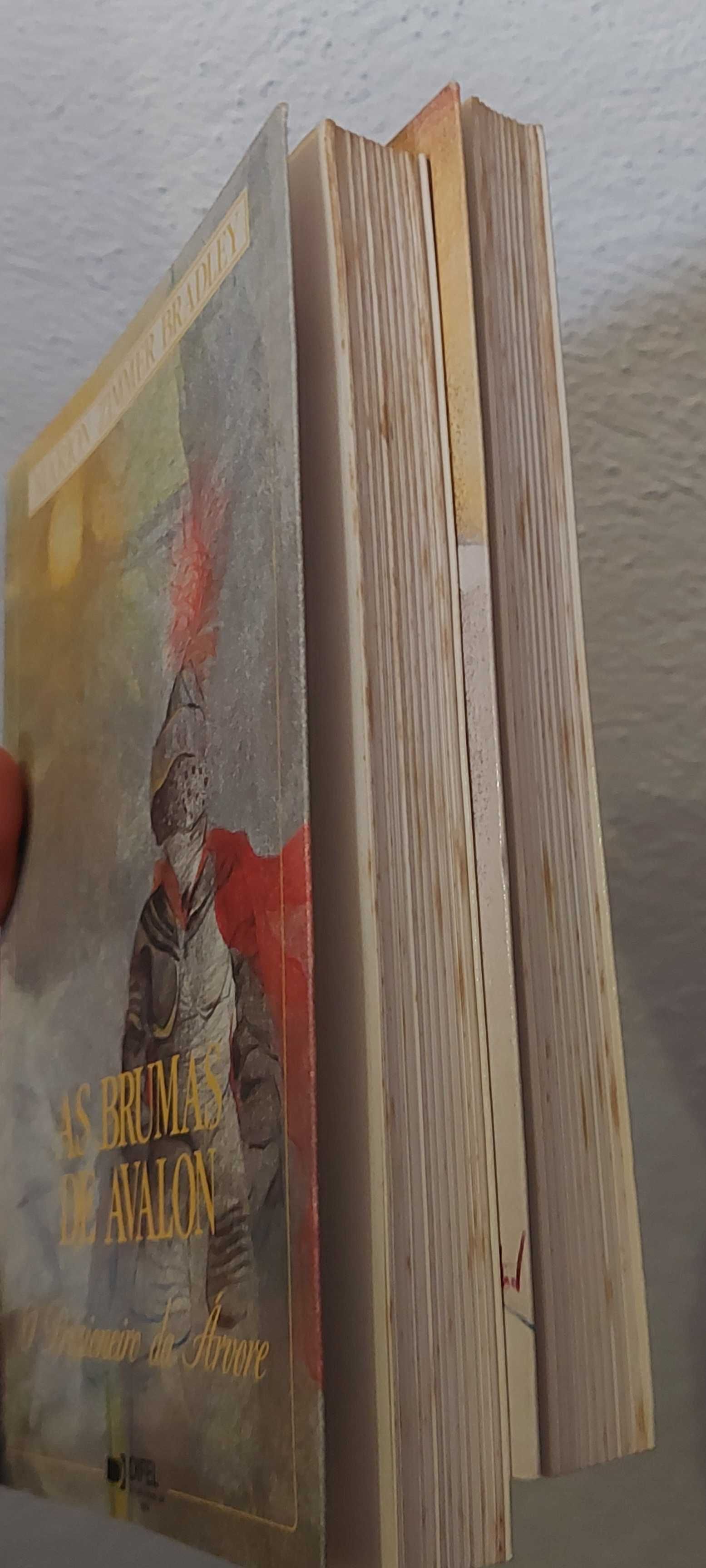 Dois volumes de As Brumas de Avalon, Marion Zimmer Bradley