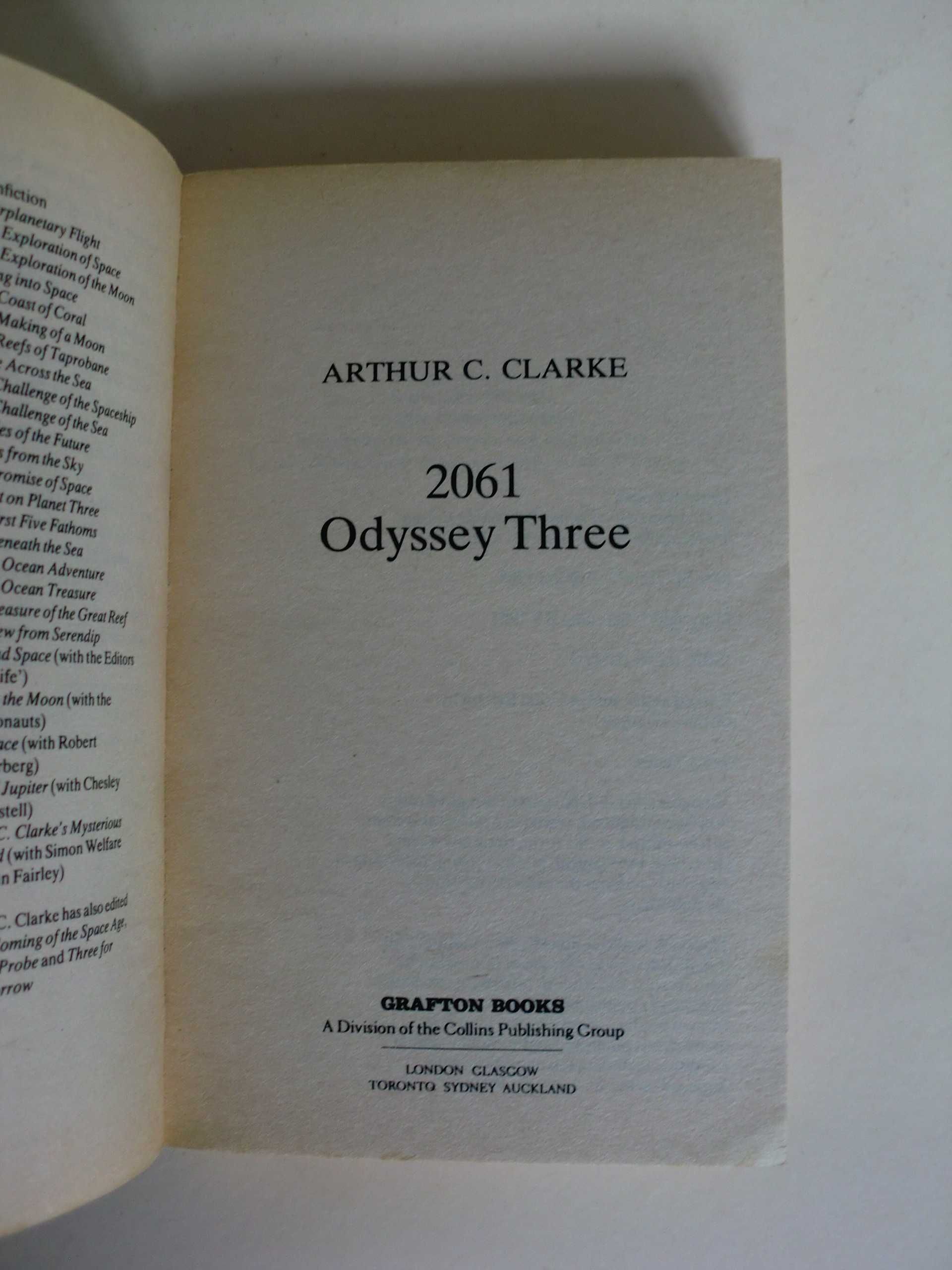 2061 Odyssey Three
by Arthur C. Clarke