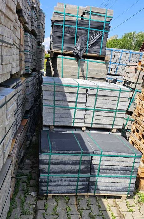 Kostka brukowa płyty 50x50 7cm grube II gatunek NOWE 39zł/m2