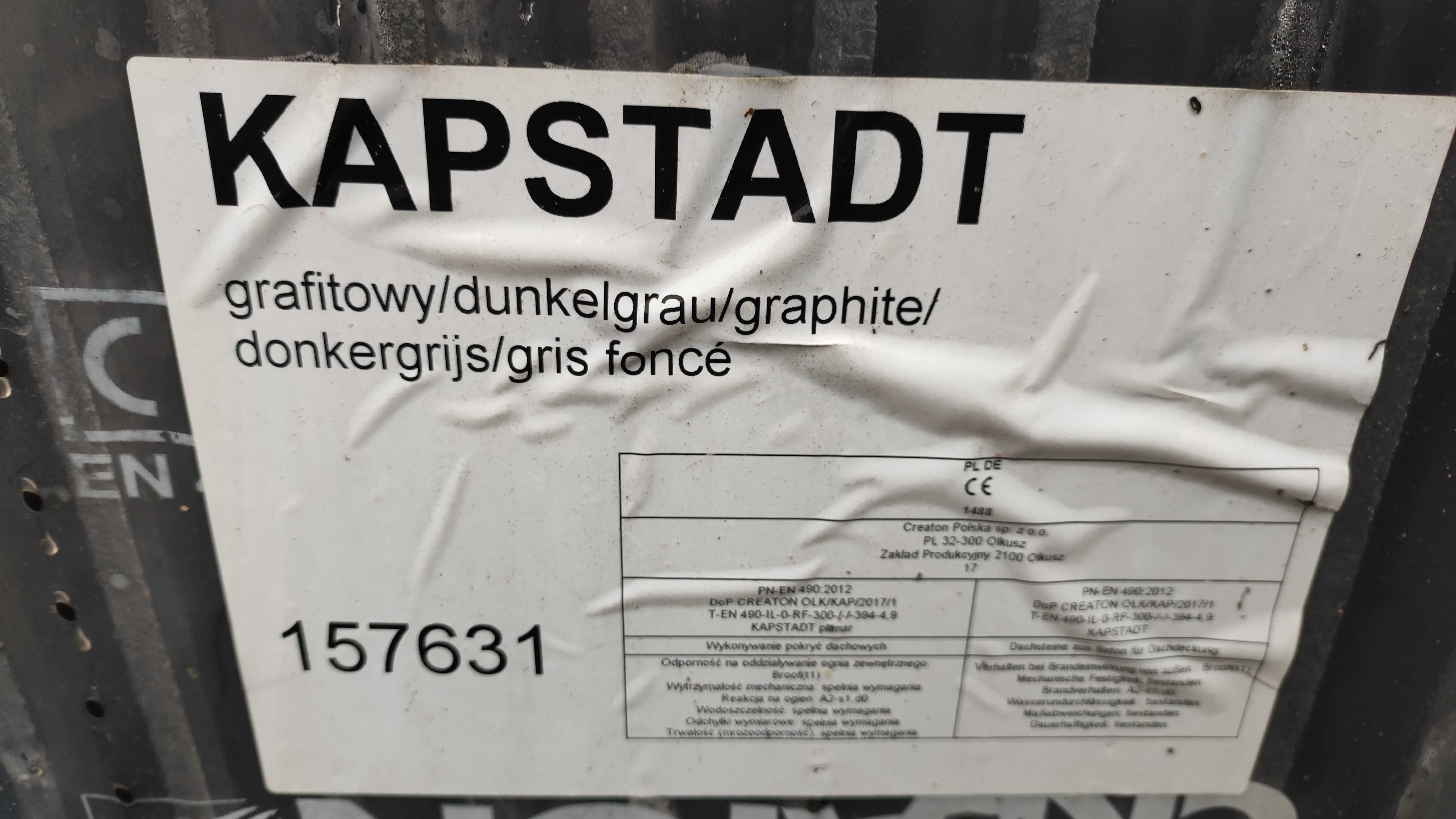 Dachówka Creaton Kapstadt grafit/antracyt mat