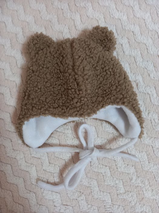 Шапочка-тедді для немовлят