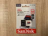 Nowa SanDisk ULTRA MICRO SD SDHC A1 256GB idealna do telefonu