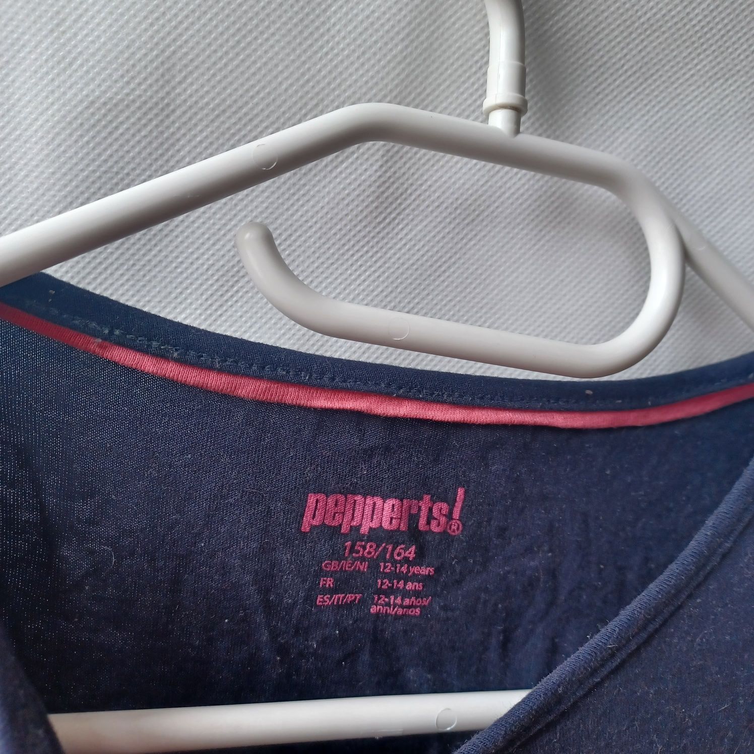Pepperts góra od piżamy piżama bluzka koszulka długi rękaw 158/164 cm