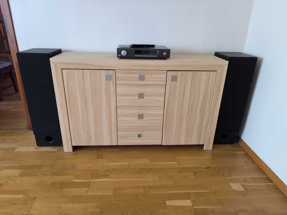 Stereo, wzmacniacz Arcam SA20 + głośniki Aqustic Quality Wega 55MKIII