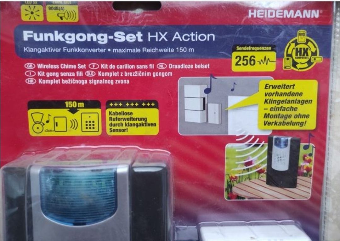 Dzwonek bezprzewodowy Heidemann HX Action 70835