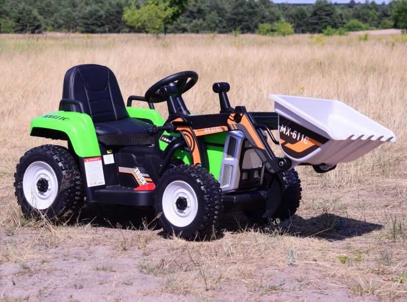 Autko super TRAKTOR BLOW NA AKUMULATOR Z ŁYŻKĄ jeździk pojazd pilot