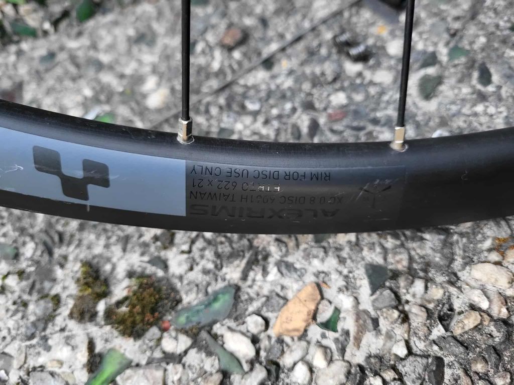 Koła ALEXRIMS XC 0.8 Gravel Dynamo