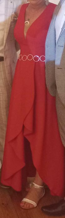 Przepiękna czerwona suknia