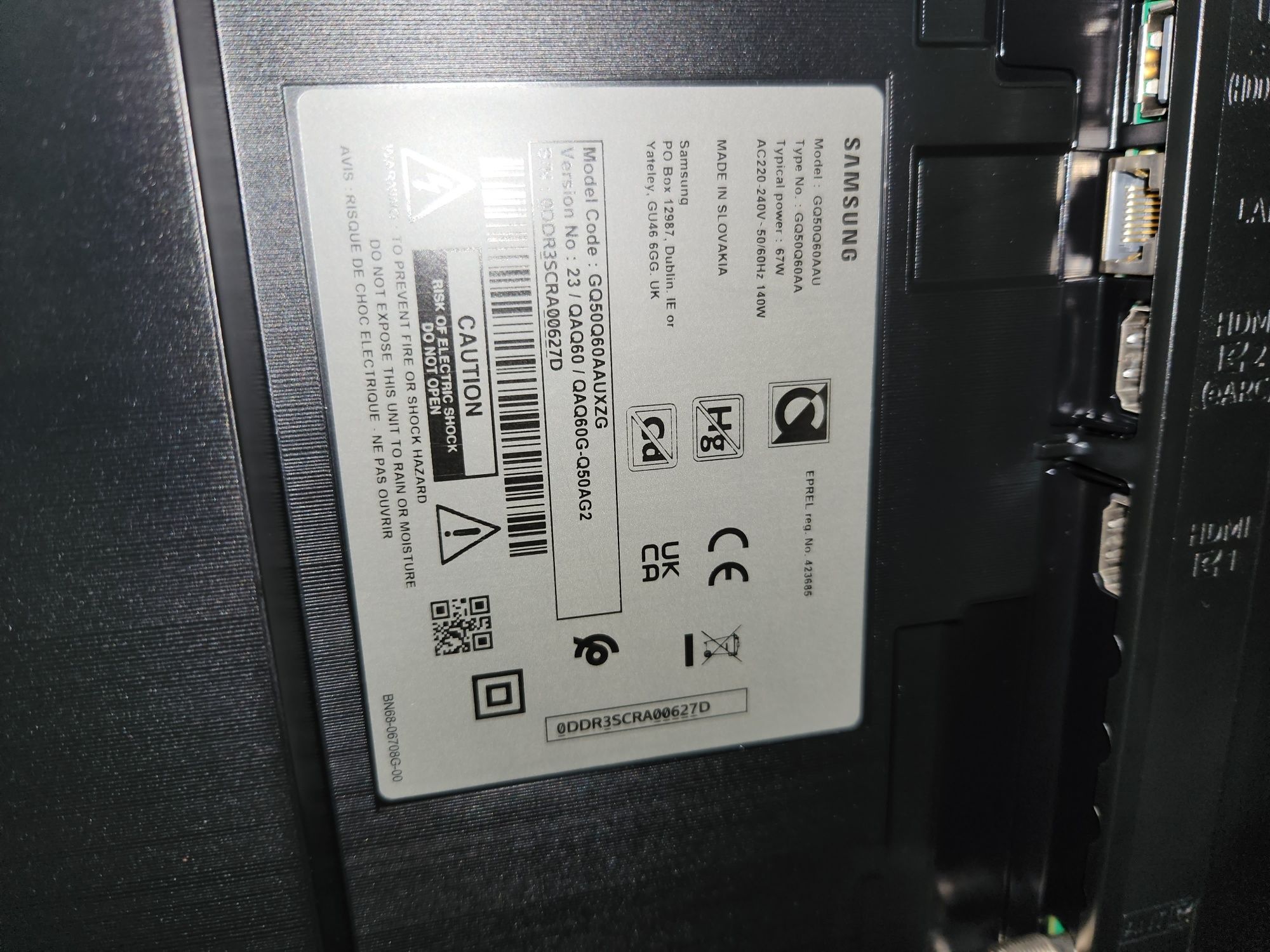 Samsung QLED 50" GQ50Q60AAU