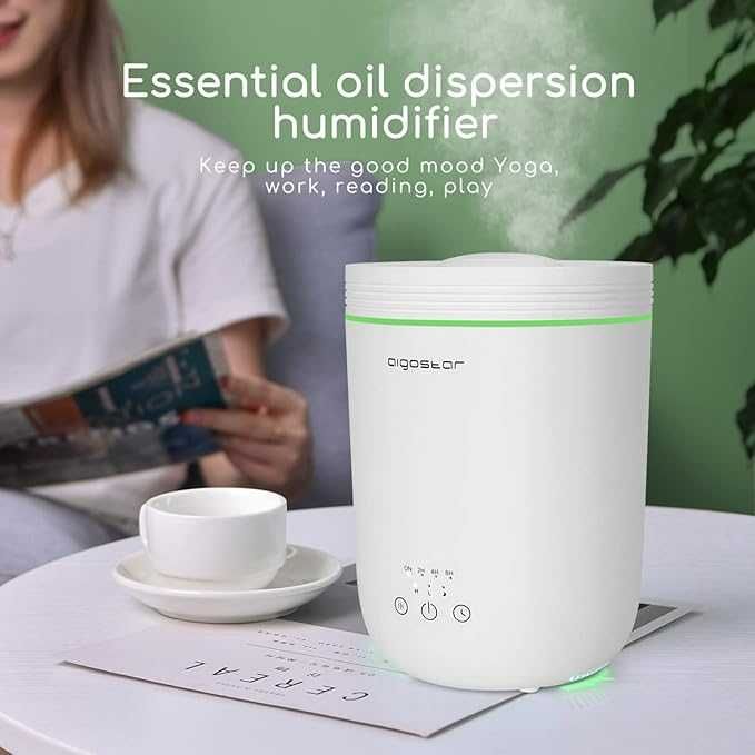 Nawilżacz powietrza Aigostar Misty 2,2L 25W Dyfuzor Aromaterapia