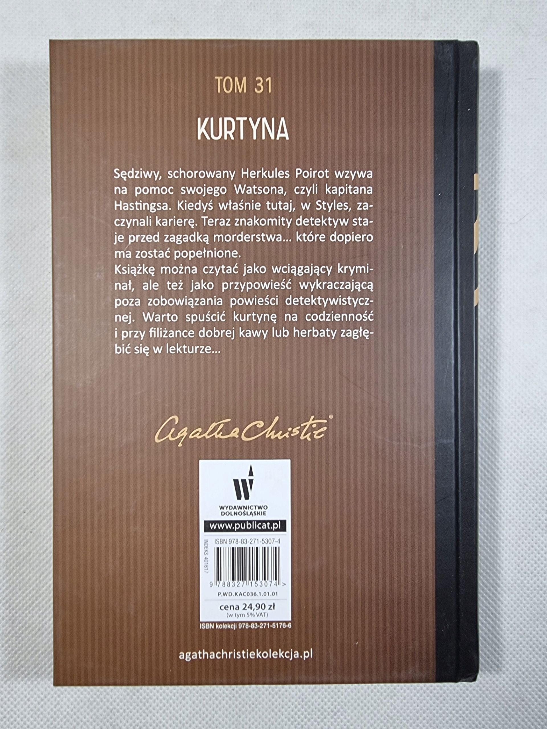 Kurtyna / Tom 31 / Agatha Christie