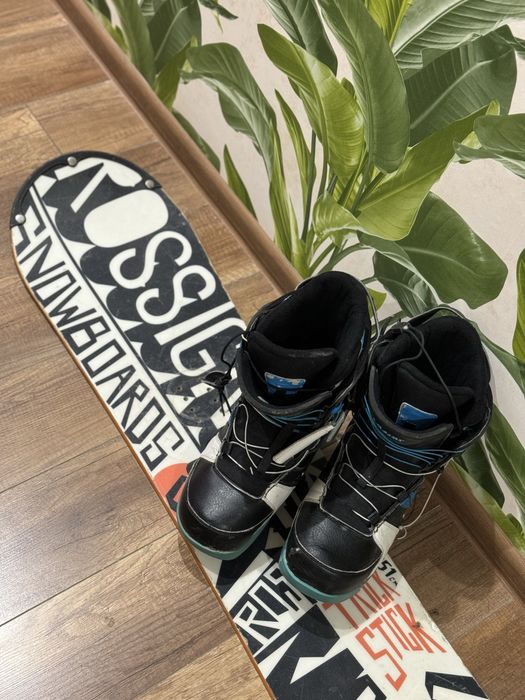 Сноуборд та взуття