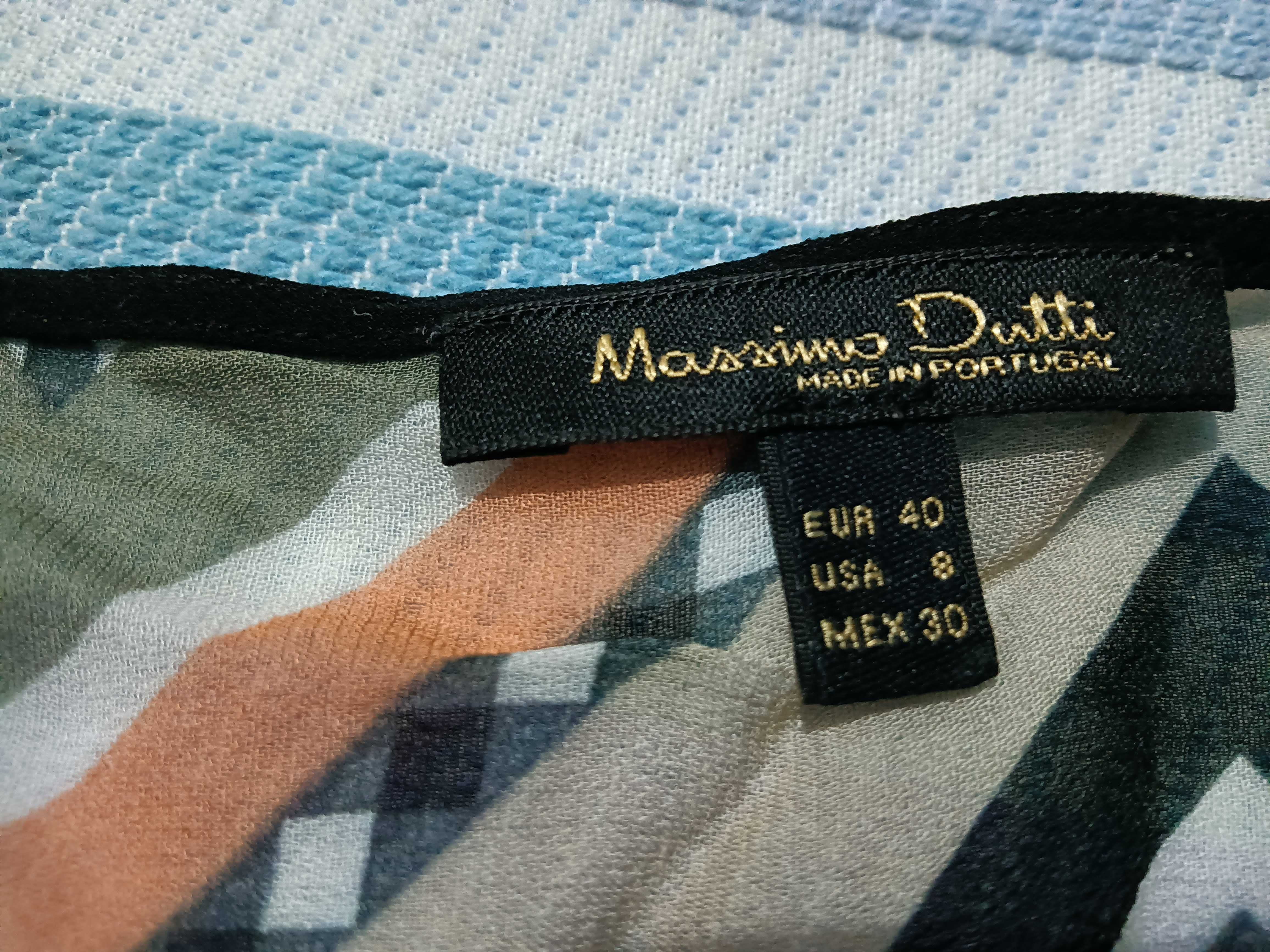 Camisa / Blusa com padrão - MASSIMO DUTTI - Tam. 40