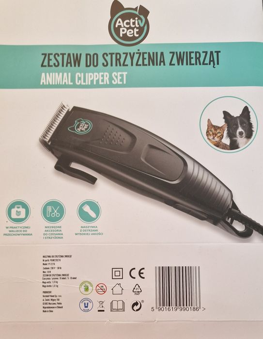 Zestaw do strzyżenia zwierząt