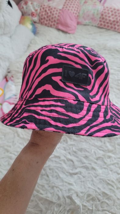 Kapelusz 4F bucket hat
dwustronny dziewczęcy