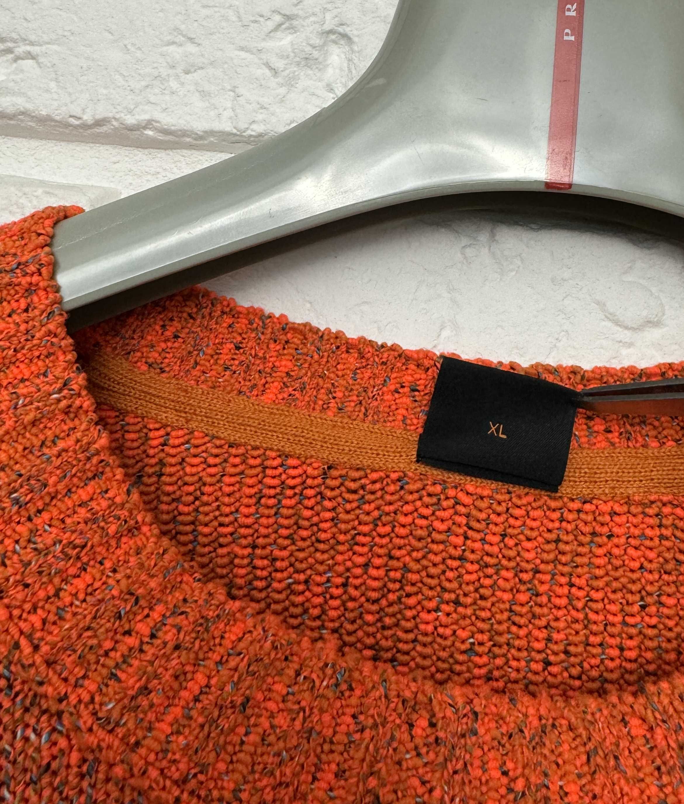 Sweter Męski BOSS Orange Relaxed-Fit Sweater Small Logo Flecked XL