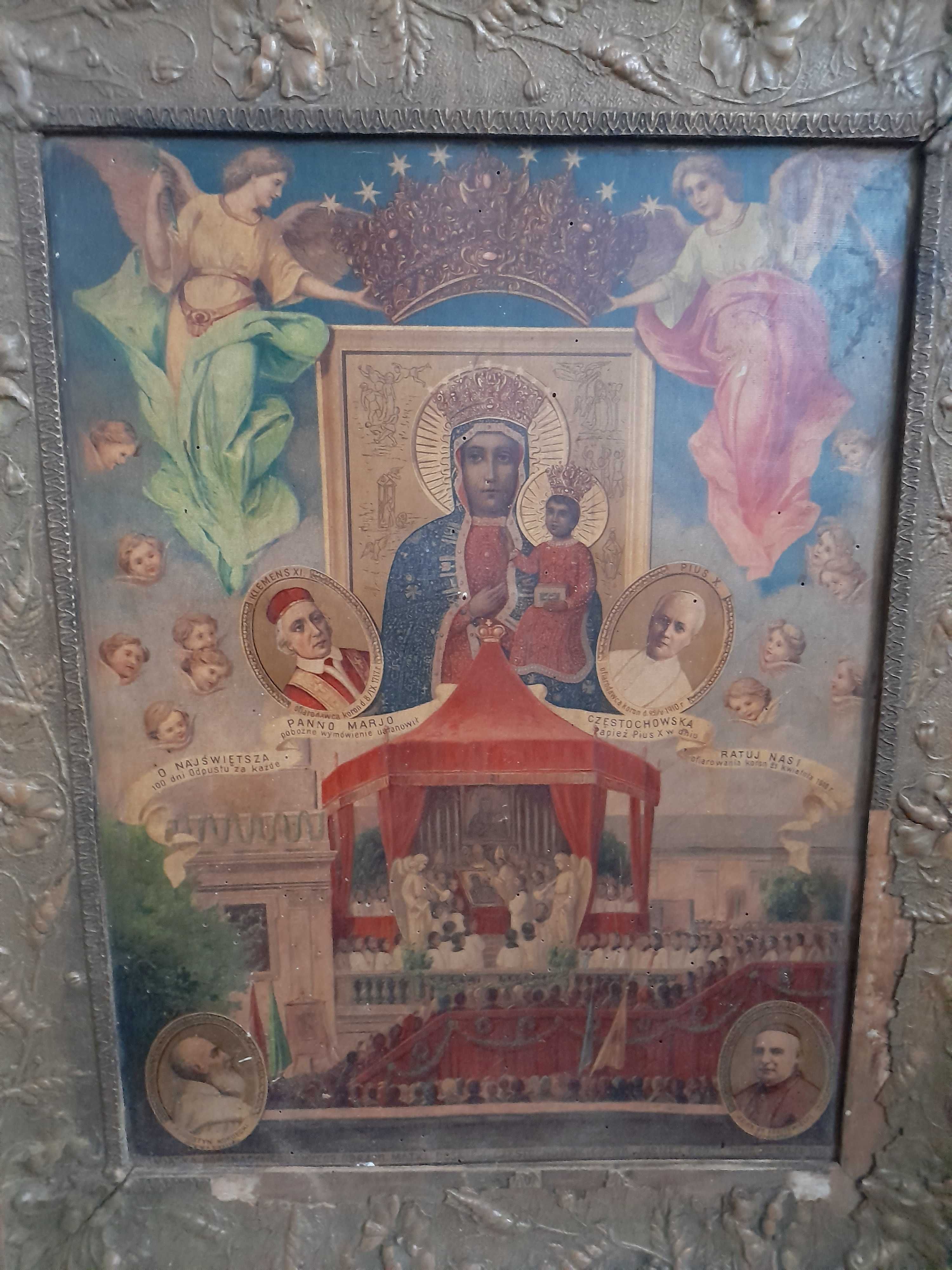 Obraz Święty ,Uroczystość Koronacji Matki Boskiej z Częstochowskiej