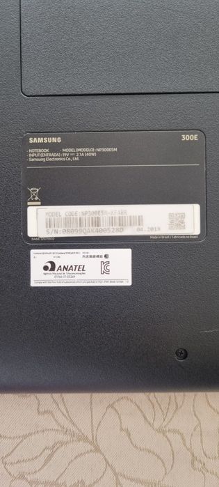 Portátil Samsung para peças
