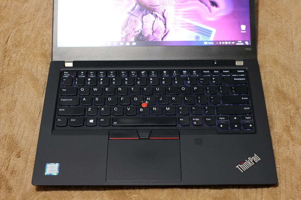 Lenovo T490/2020г/i5-8250 8x/Видео 2GB/16GB/SSD512/АКБ5ч/14.1 ips FHD