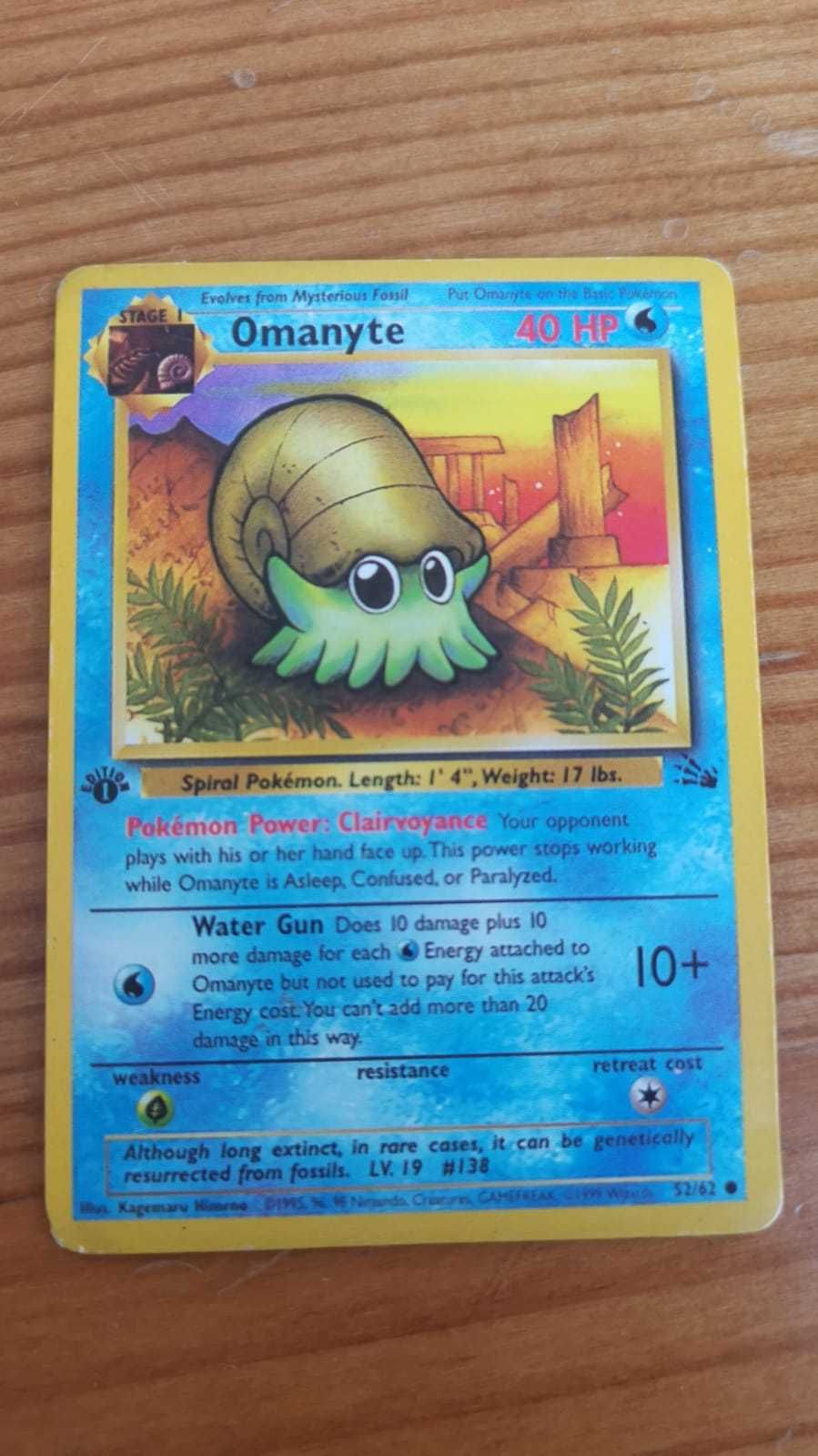 Cartas Pokemon - 1ª edição