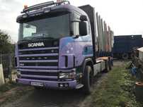 Scania 164 580v8 do lasu do drewna ! Loglift