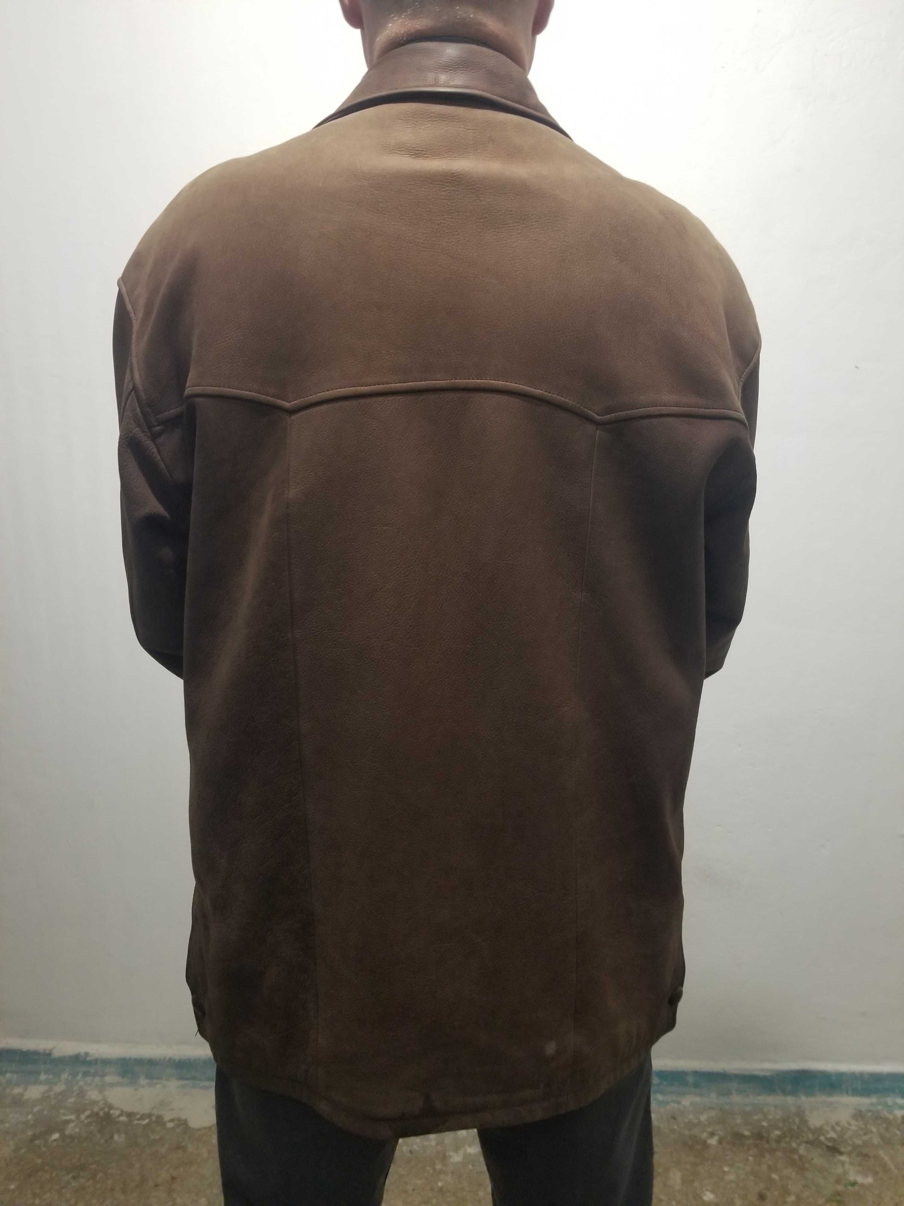Куртка муж. Gato Verde (Italy) р. 50-52 натур. кожа демисезон