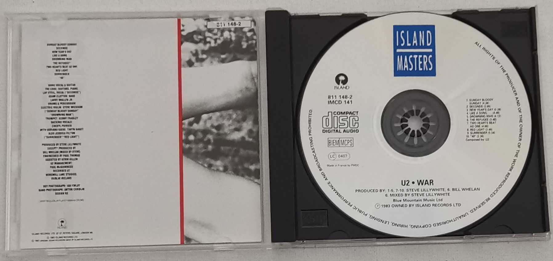 U2 – War, CD używana