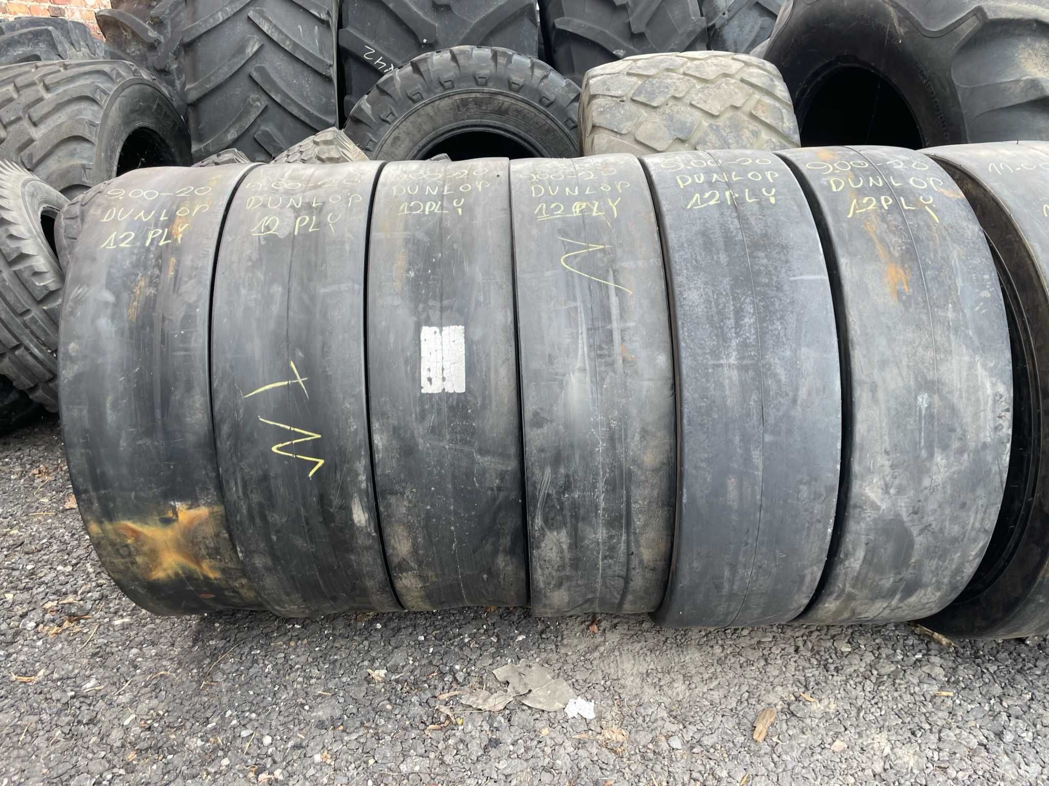 OPONA OPONY WALEC 9.00-20, 9,00-20, 9-20 9/20, 9R20 DUNLOP 12PR 900-20