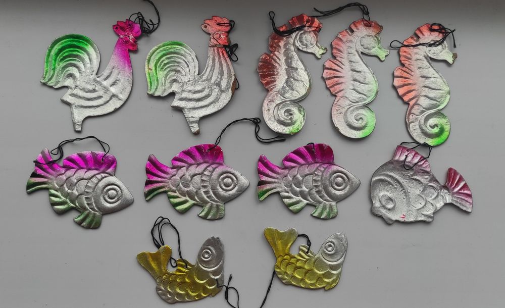 Картонаж, ёлочные игрушки СССР