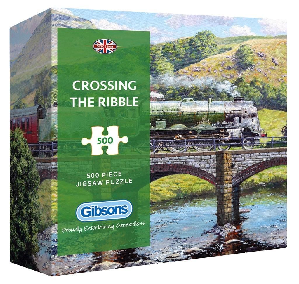 Puzzle 500 Most Na Rzece Ribble/anglia G3, Gibsons