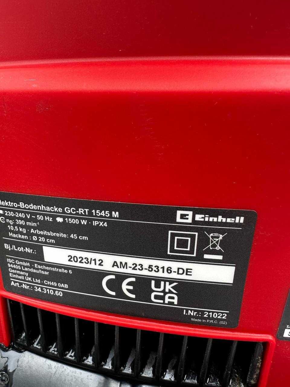 Glebogryzarka Einhell GC-RT 1545 M 1500 W