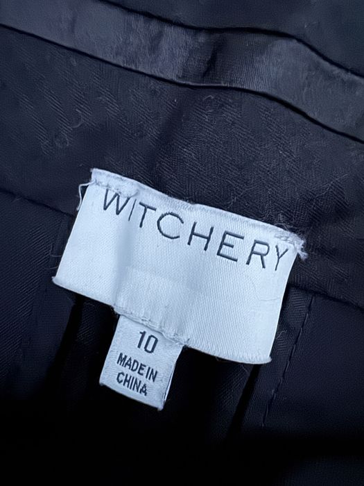 eleganckie czarne spodnie witchery acetat sztuczny jedwab