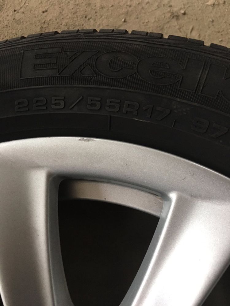 Колеса диски BMW 225/55 r17 Good Year літо