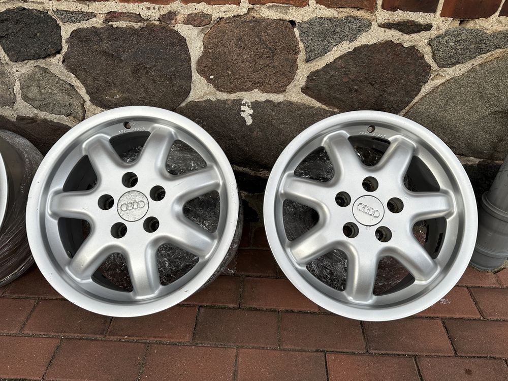 Alufelgi 5x112 16 Audi A6 C5 srebrne felgi letnie zimowe 205/55/16