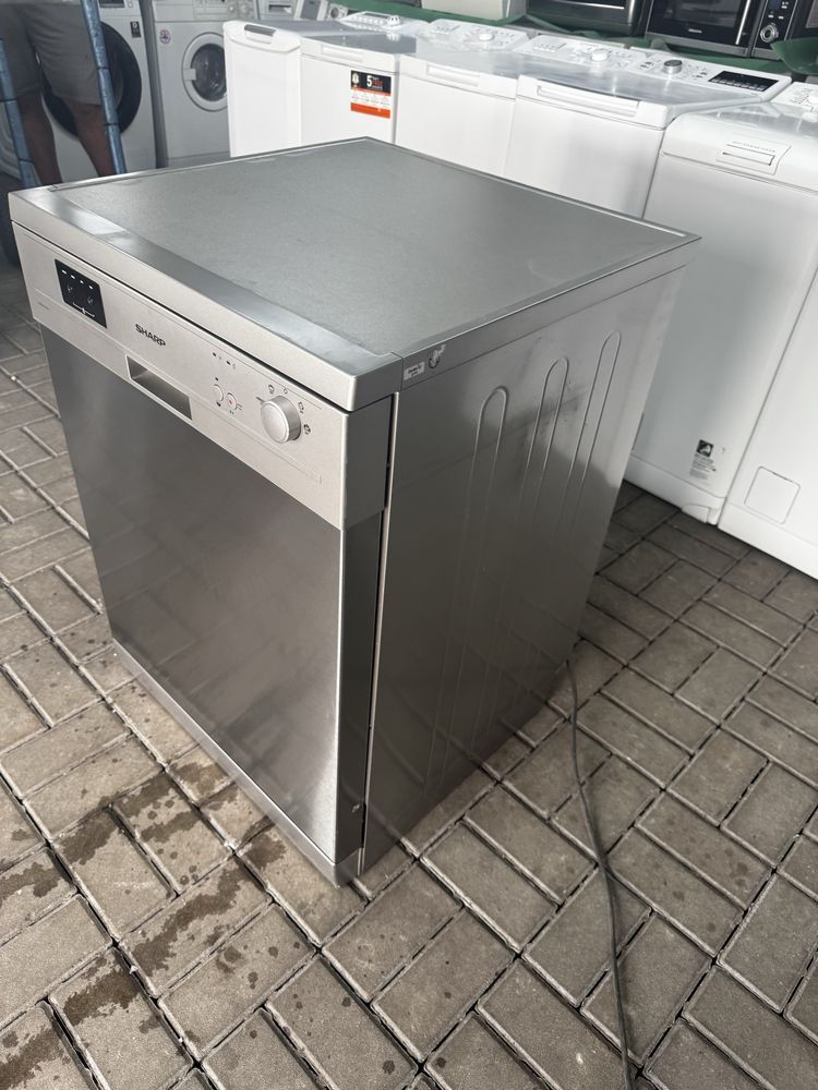 Zmywarka Sharp model Qw gx13f472ide  inox 60 cm 13 kompletów