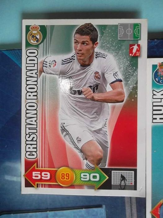 2 cadernetas PANINI Adrenalyn e Futebol 2011-12 incompleta