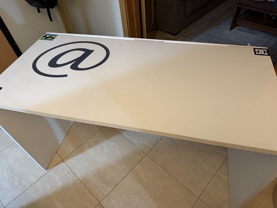 Secretaria branca 120x60