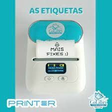 Máquina de encapar livros colibri e de etiquetas printer