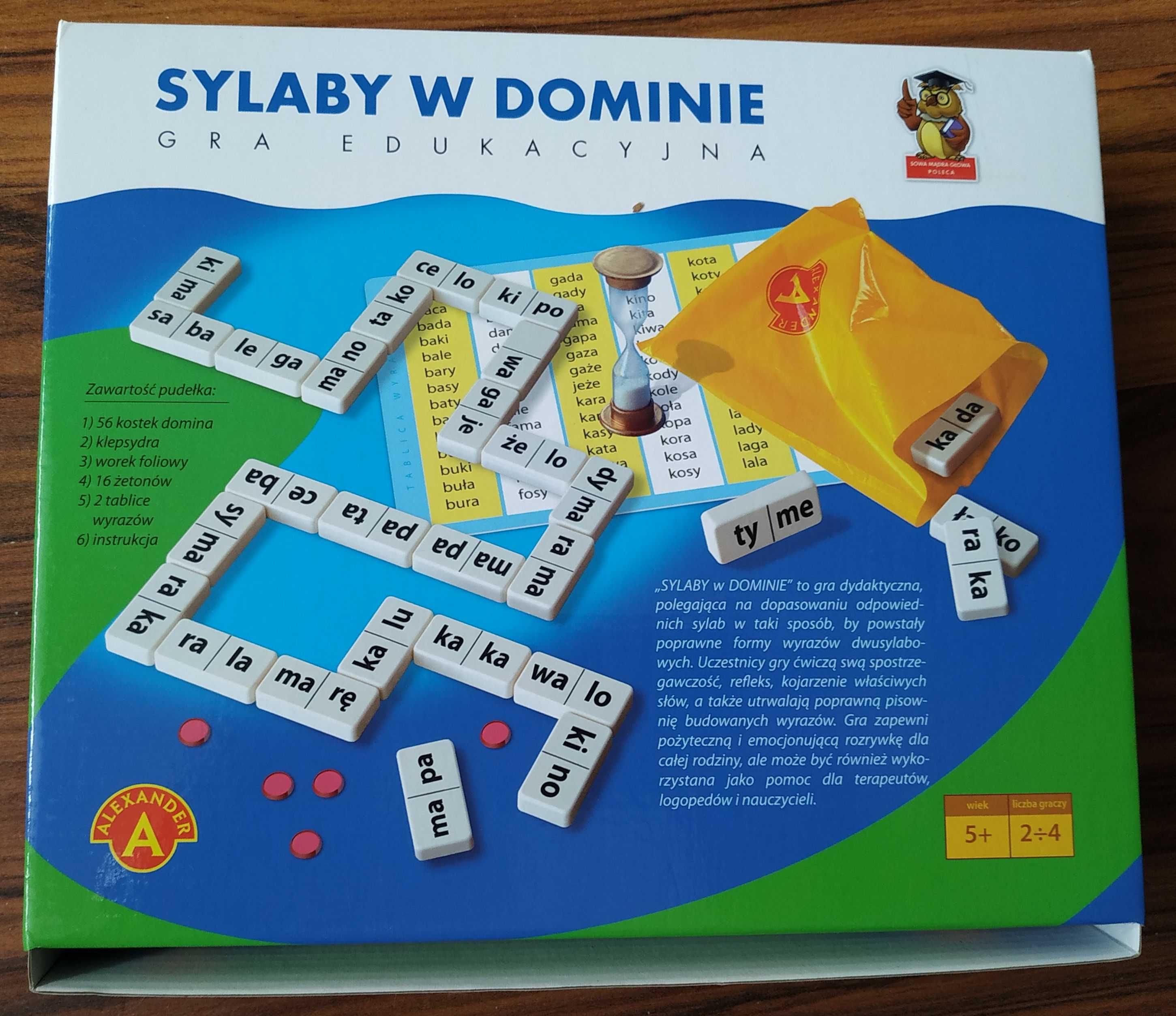 Gra edukacyjna Sylaby w Dominie