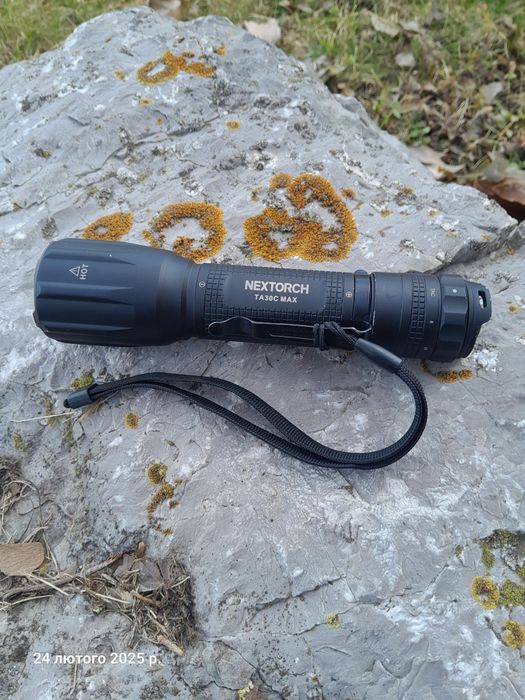 NEXTorch - LED фонарик TA30C MAX - 3000 лм - алюминий - черный - TA30C